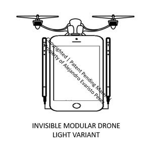Invisible Modular Flying Drones